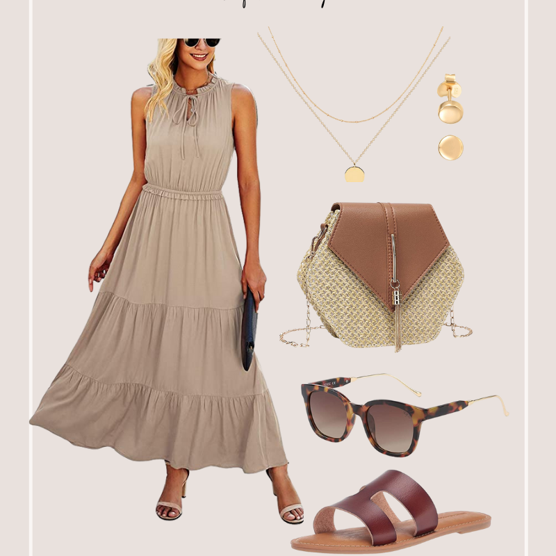 Amazon Fashion // 1 Maxi Dress 2 Ways