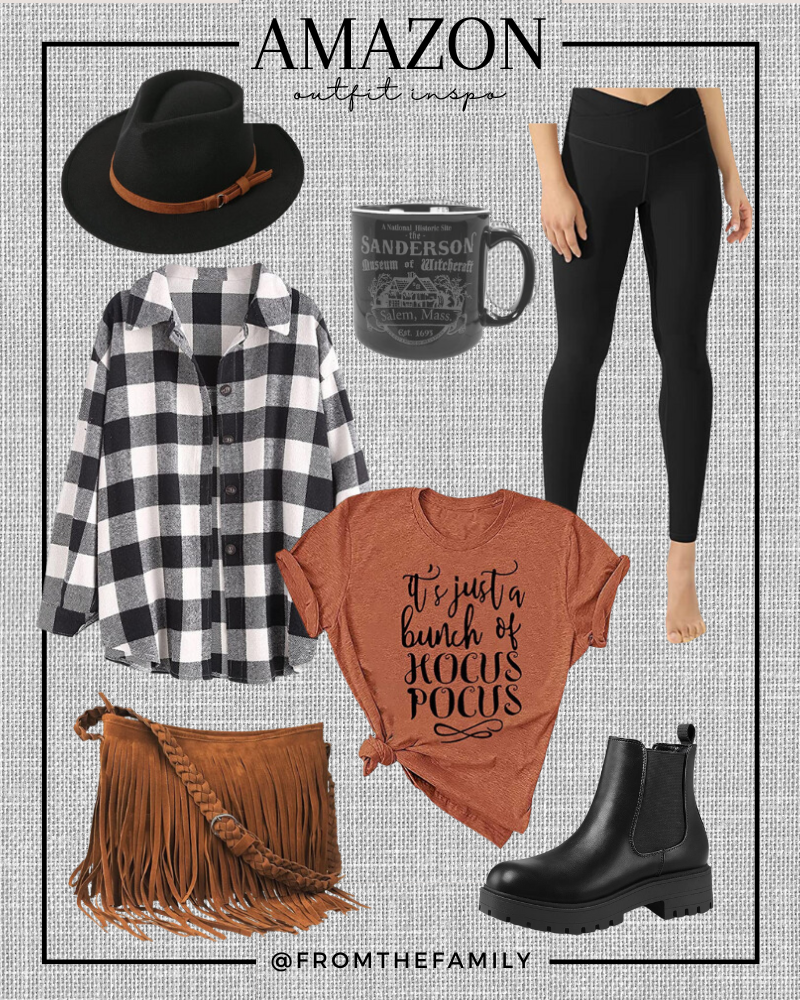 Amazon Outfit // Fall Hocus Pocus Tee Outfit